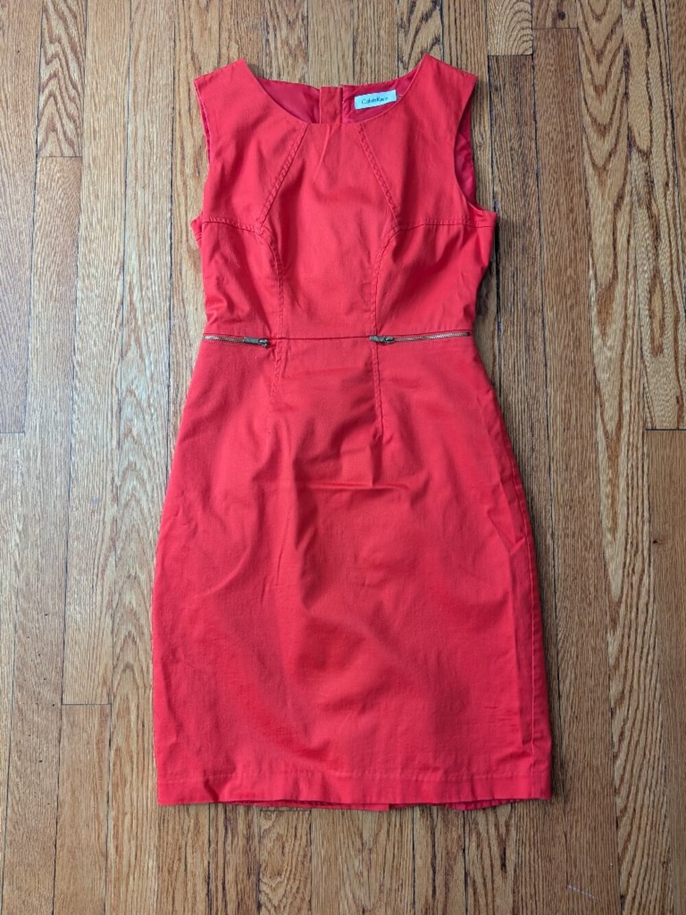 Red Calvin Klein Mini Dress